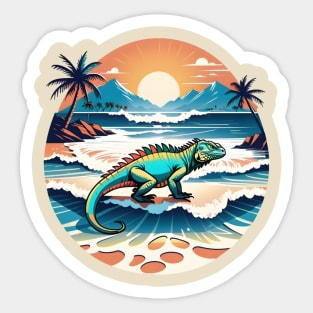 Iguana Sticker